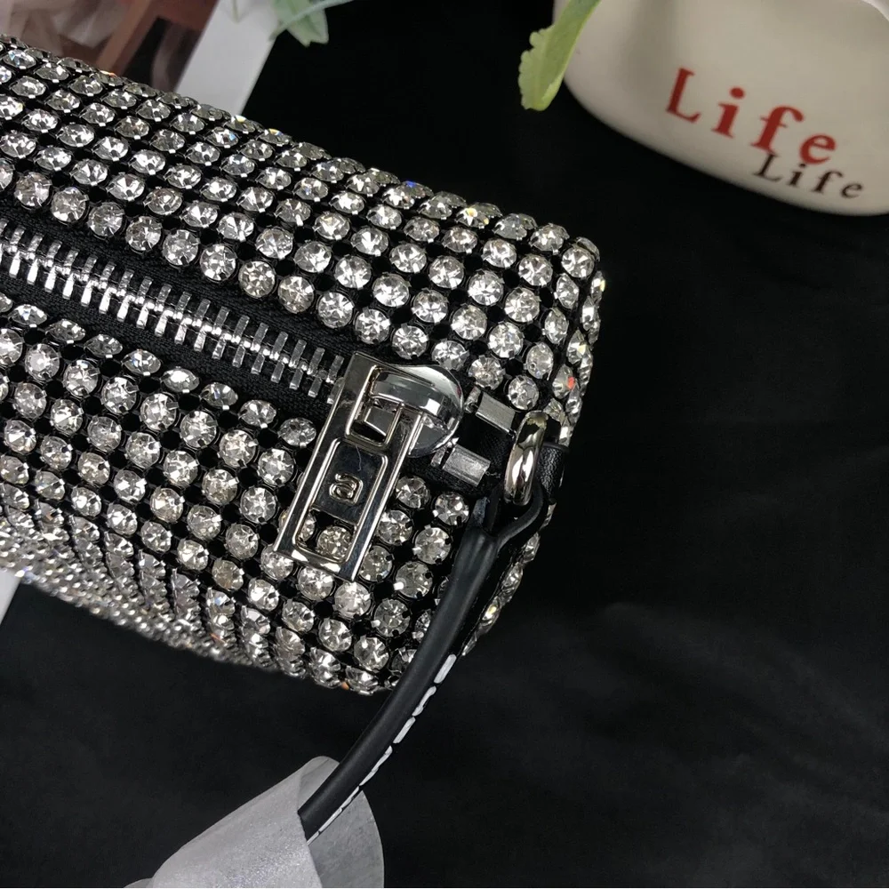 Alexander Wang Rhinestone Bag | Crystal-Embellished Statement Bag - Picture 3 of 7